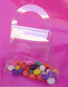10pcs Square Transparent PVC Cube Gift Candy Boxes Wedding Super Party Clea G3O6 